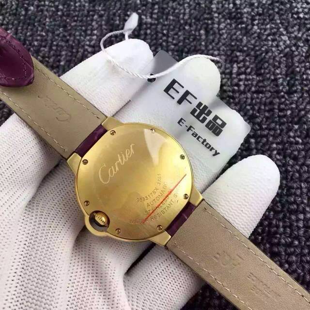 卡地亞Cartier 藍氣球繫列W6900356 18K金 全自動機械女士手錶￥2880-高仿錶