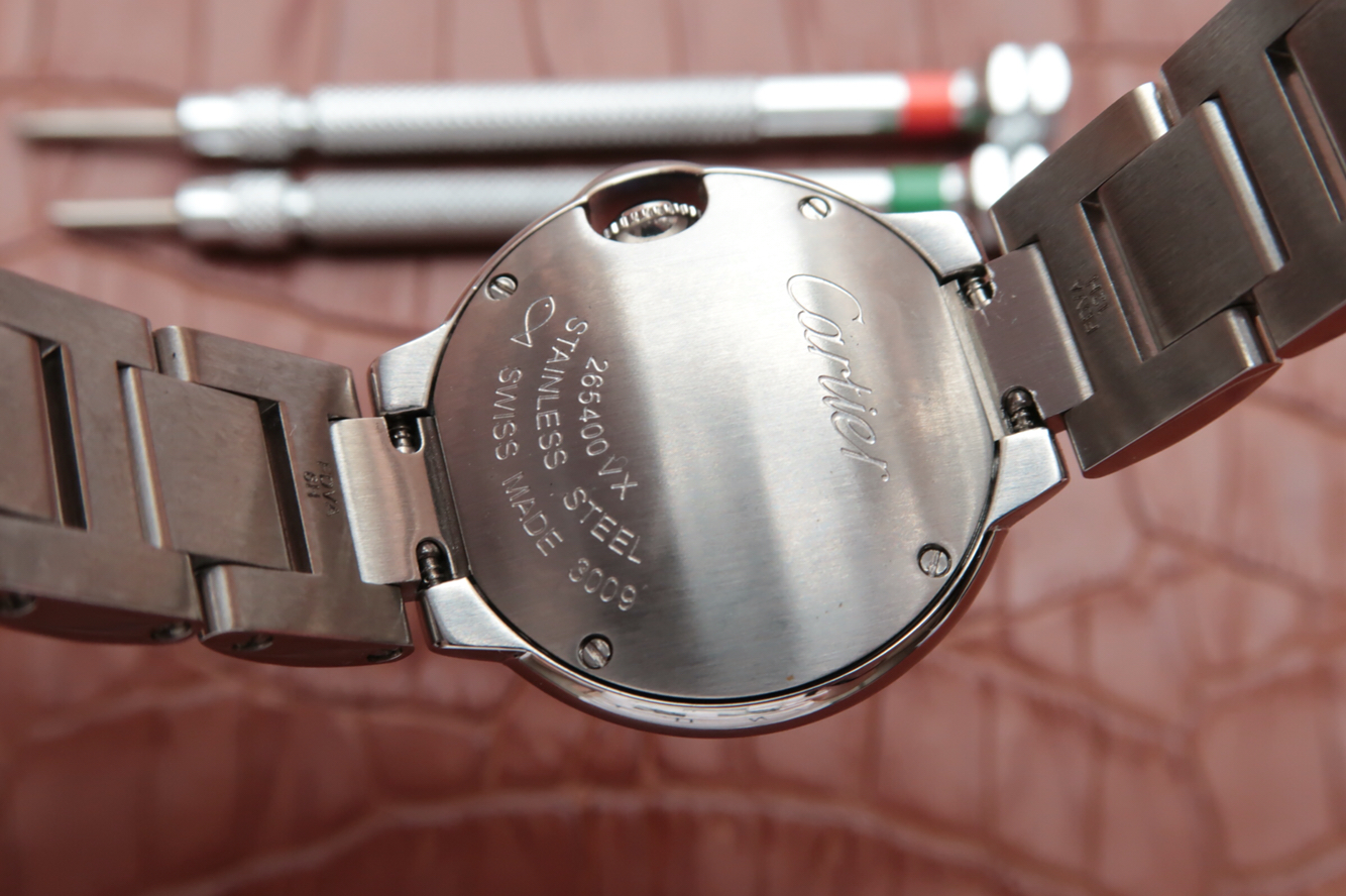 卡地亞女錶藍氣球高仿 3A卡地亞藍氣球WE9003z3石英錶￥2880-高仿錶