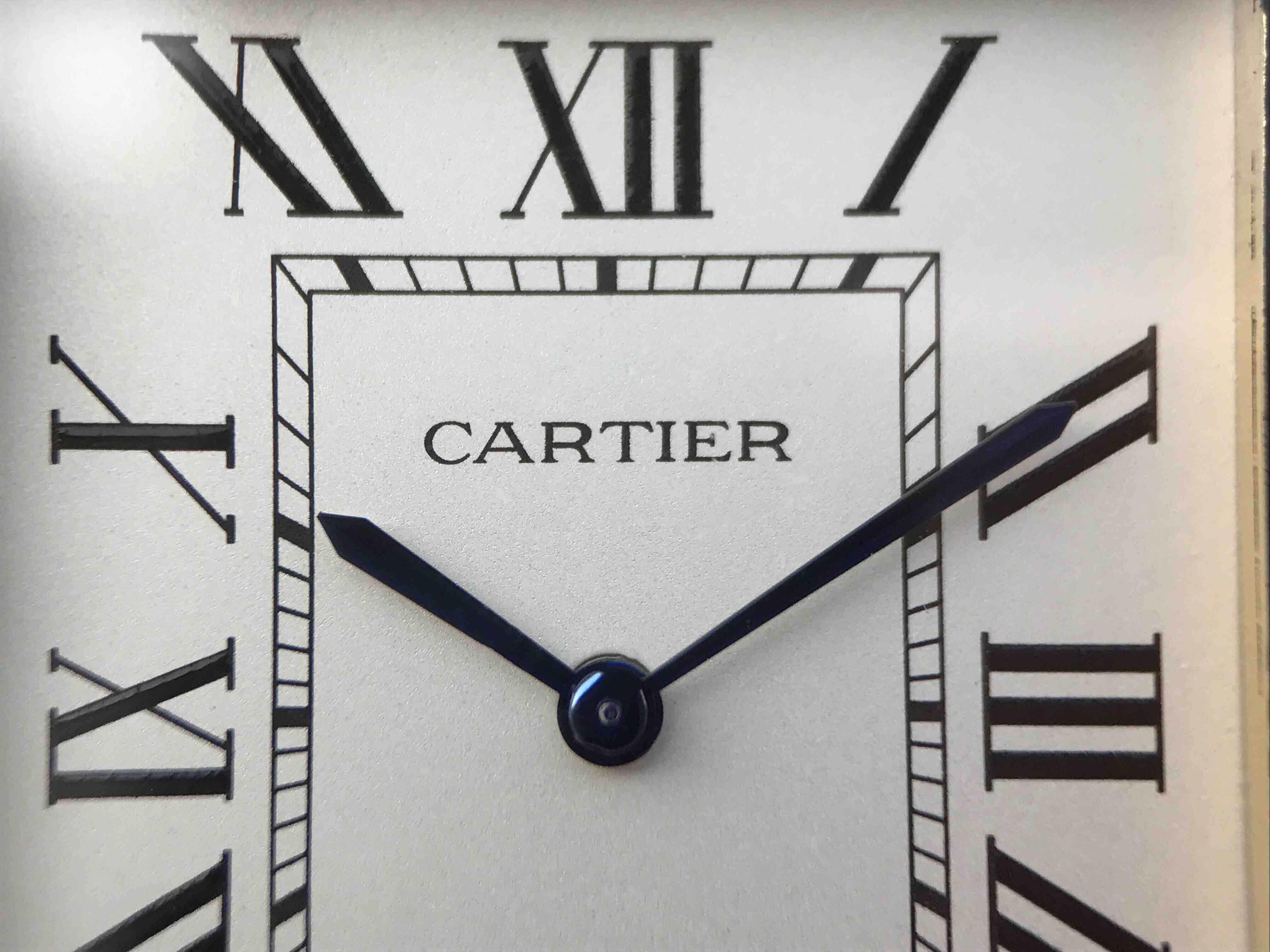 卡地亞坦克仿的像嗎 GP卡地亞坦克繫列W1560017腕錶￥2880-高仿錶