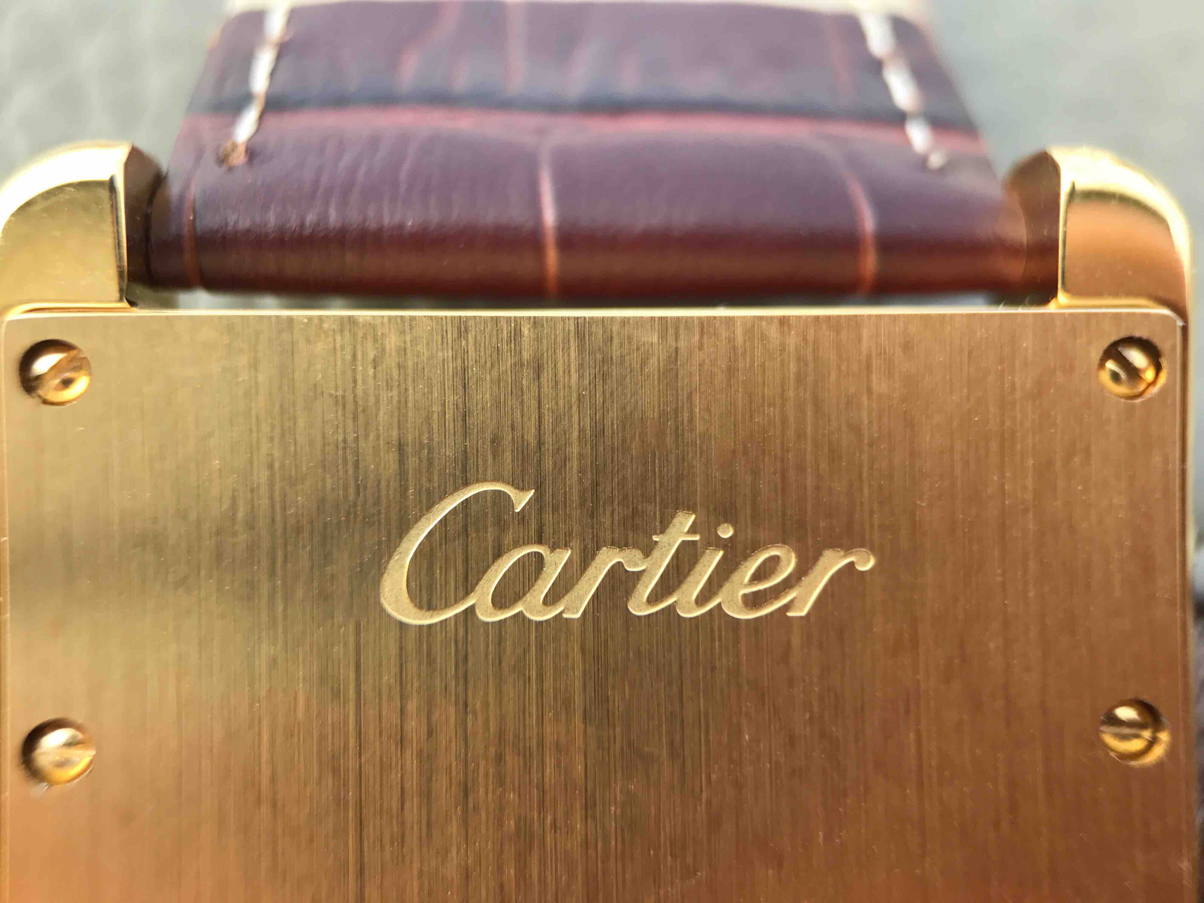 卡地亞坦克仿的像嗎 GP卡地亞坦克繫列W1560017腕錶￥2880-高仿錶