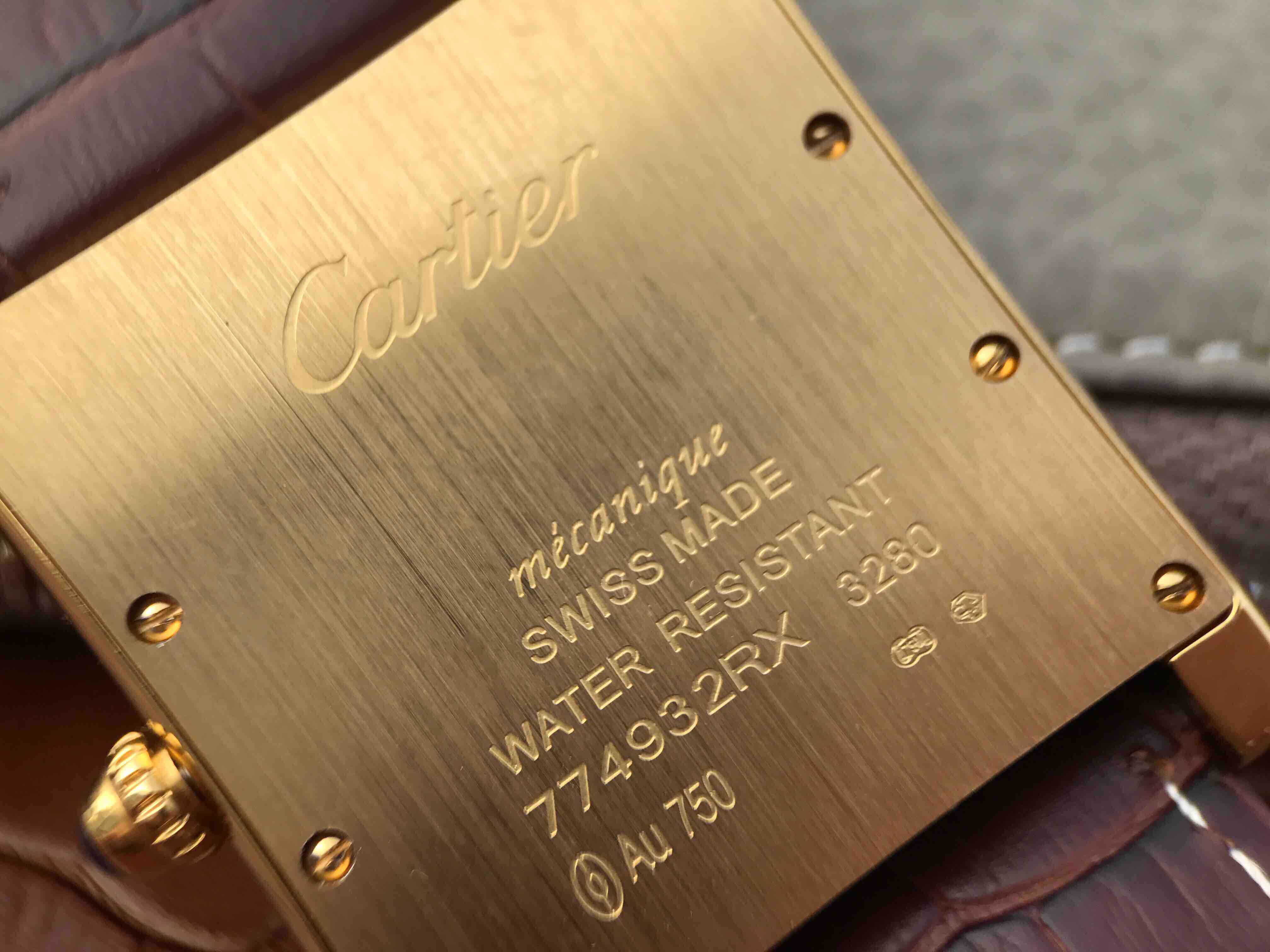 卡地亞坦克仿的像嗎 GP卡地亞坦克繫列W1560017腕錶￥2880-高仿錶