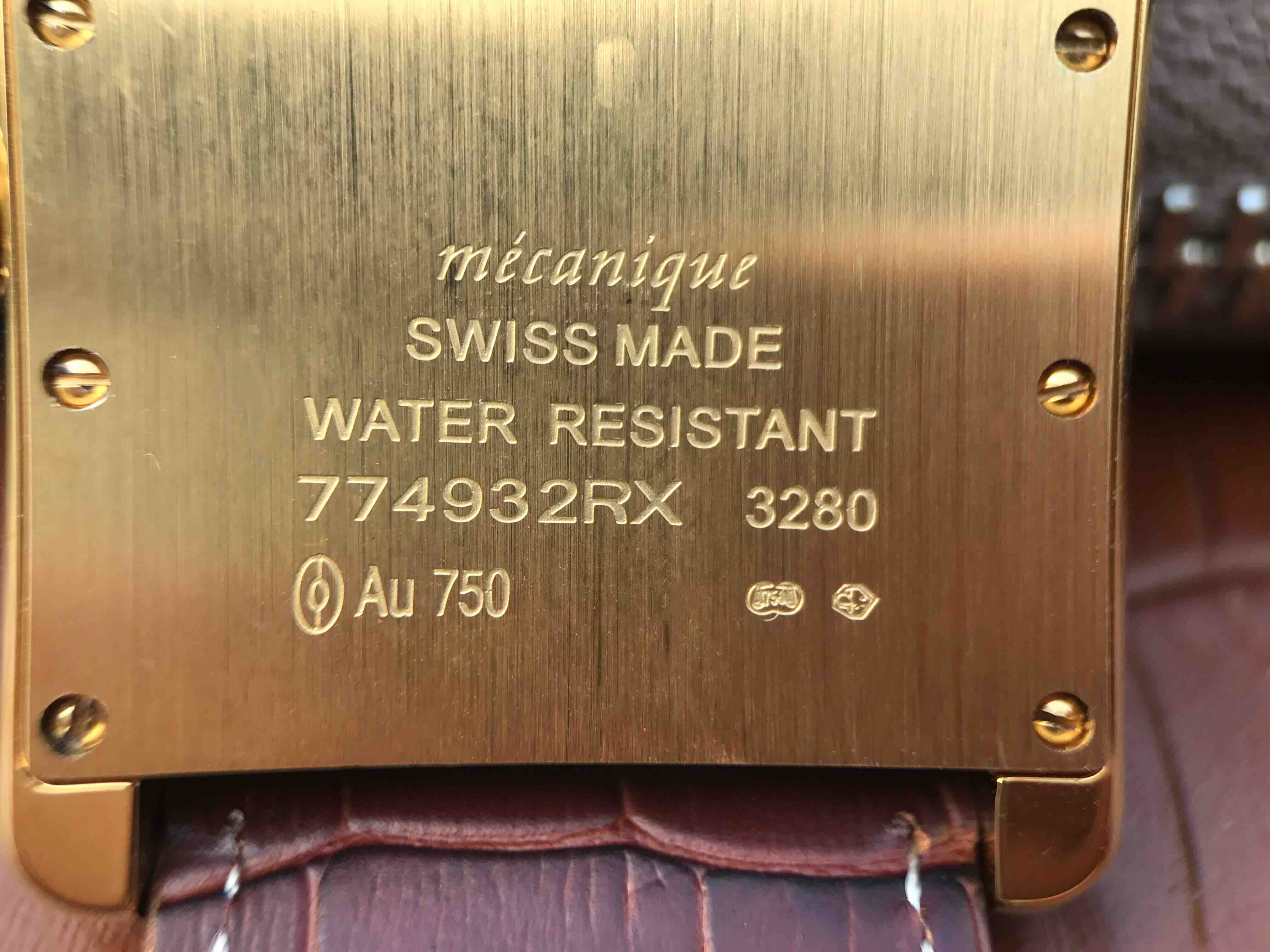 卡地亞坦克仿的像嗎 GP卡地亞坦克繫列W1560017腕錶￥2880-高仿錶