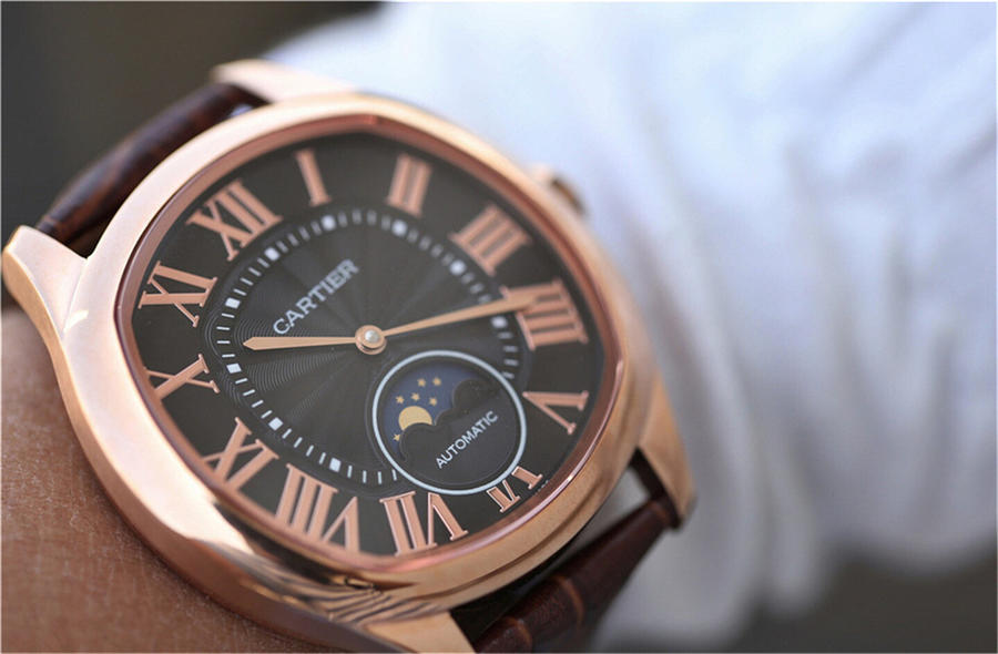 卡地亞drive繫列 高仿 卡地亞DRIVE繫列WGNM0008￥3180-高仿錶