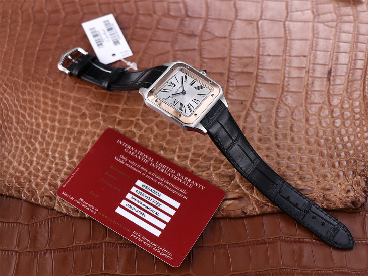 卡地亞山度士那個的好 f1卡地亞山度士W2SA0017￥2880-高仿錶