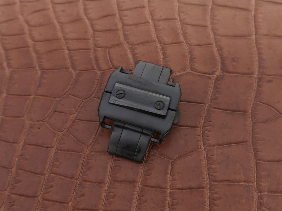 高仿卡地亞山度士圖片 RB卡地亞山度士黑騎士WSSA0006￥3180-高仿錶