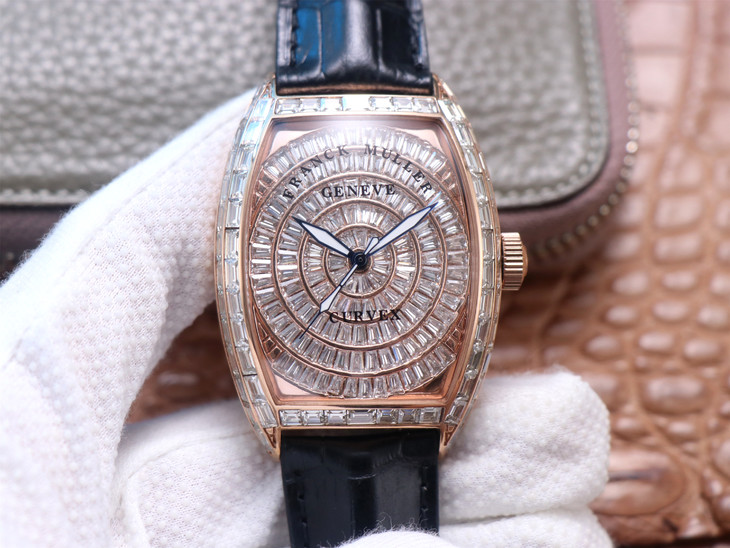 1比1高仿法蘭克穆勒滿天星 abf法蘭克穆勒機械男錶￥3980-高仿錶