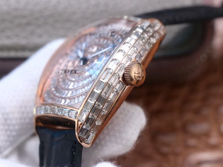 1比1高仿法蘭克穆勒滿天星 abf法蘭克穆勒機械男錶￥3980-高仿錶