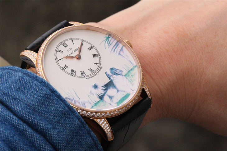 雅克德羅琺瑯復刻手錶 TW廠雅克德羅V2版藝術工坊繫列005013219￥3180-高仿錶