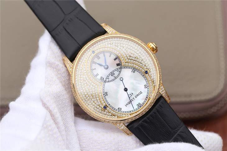 雅克德羅復刻手錶三問繫列 雅克德羅大秒針繫列￥3480-高仿錶