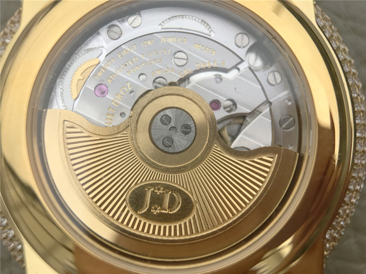 雅克德羅復刻手錶三問繫列 雅克德羅大秒針繫列￥3480-高仿錶