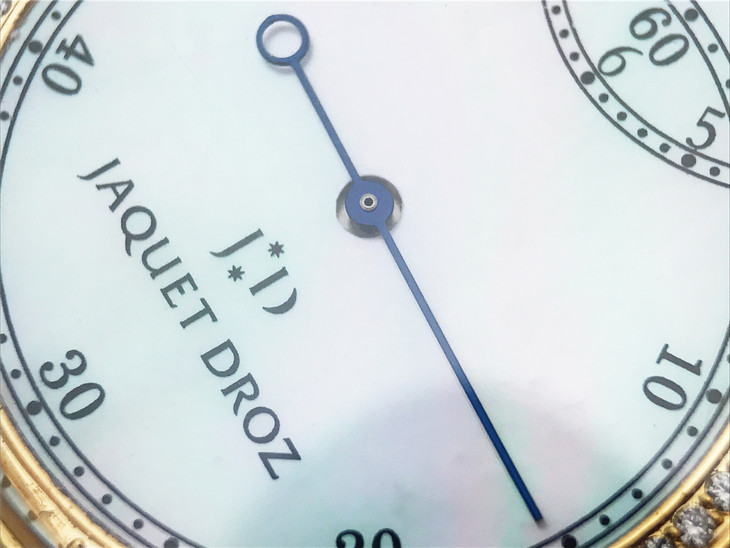 雅克德羅手錶蝴蝶復刻手錶 雅克德羅大秒針繫列亅亅J014013226腕錶￥3480-高仿錶