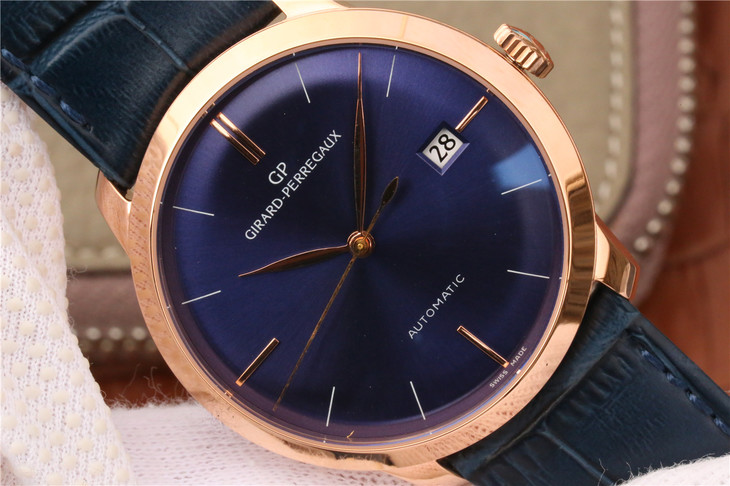 芝柏1960復刻手錶 FK廠芝柏1966繫列49525腕錶 真正GP正品開模￥3180-高仿錶