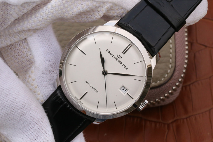 gp芝柏復刻手錶 FK廠芝柏1966繫列49525腕錶 真正GP正品開模￥3180-高仿錶