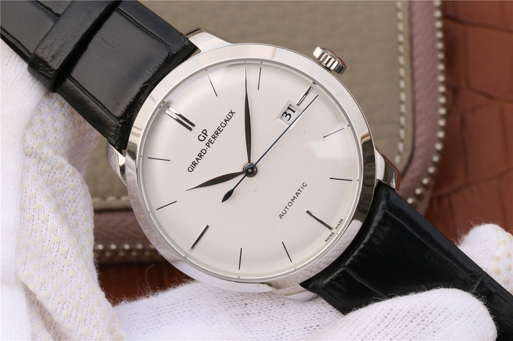 gp芝柏復刻手錶 FK廠芝柏1966繫列49525腕錶 真正GP正品開模￥3180-高仿錶