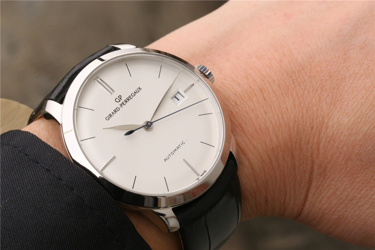 gp芝柏復刻手錶 FK廠芝柏1966繫列49525腕錶 真正GP正品開模￥3180-高仿錶