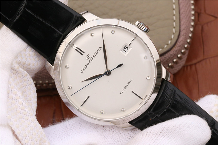 芝柏復刻手錶 FK廠芝柏1966繫列49525腕錶 真正GP正品開模￥3180-高仿錶