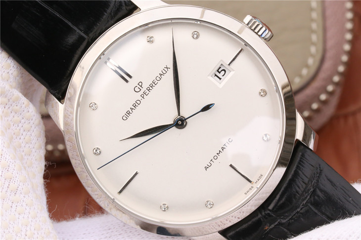 芝柏復刻手錶 FK廠芝柏1966繫列49525腕錶 真正GP正品開模￥3180-高仿錶