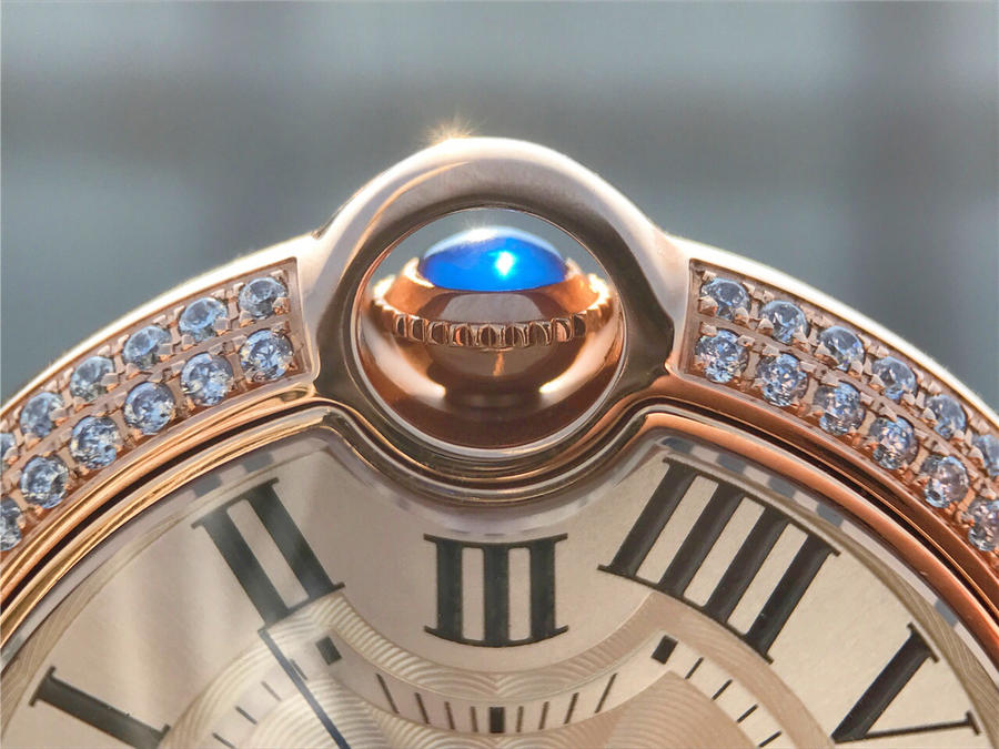 卡地亞藍氣球精仿女錶 卡地亞藍氣球繫列WE902064¥3180-高仿錶 卡地亞藍氣球精仿女錶 卡地亞藍氣球繫列WE902064¥3180-高仿錶