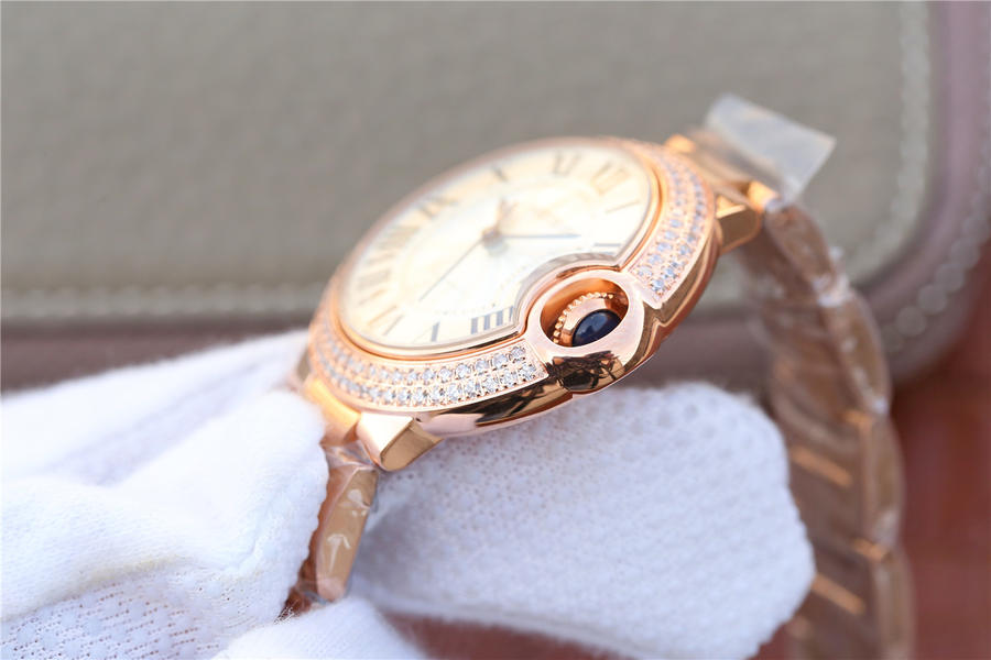 卡地亞藍氣球精仿女錶 卡地亞藍氣球繫列WE902064¥3180-高仿錶 卡地亞藍氣球精仿女錶 卡地亞藍氣球繫列WE902064¥3180-高仿錶