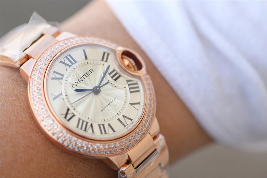 卡地亞藍氣球精仿女錶 卡地亞藍氣球繫列WE902064¥3180-高仿錶 卡地亞藍氣球精仿女錶 卡地亞藍氣球繫列WE902064¥3180-高仿錶