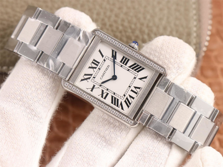 1比1高仿卡地亞坦克 K11卡地亞坦克繫列￥2880-高仿錶