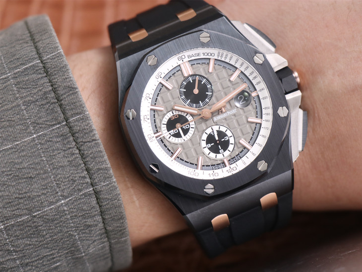 高仿手錶愛彼皇家橡樹26415CE價格 JF廠手錶愛彼皇家橡樹離岸26415CE.OO.A002CA.01￥5480-高仿錶