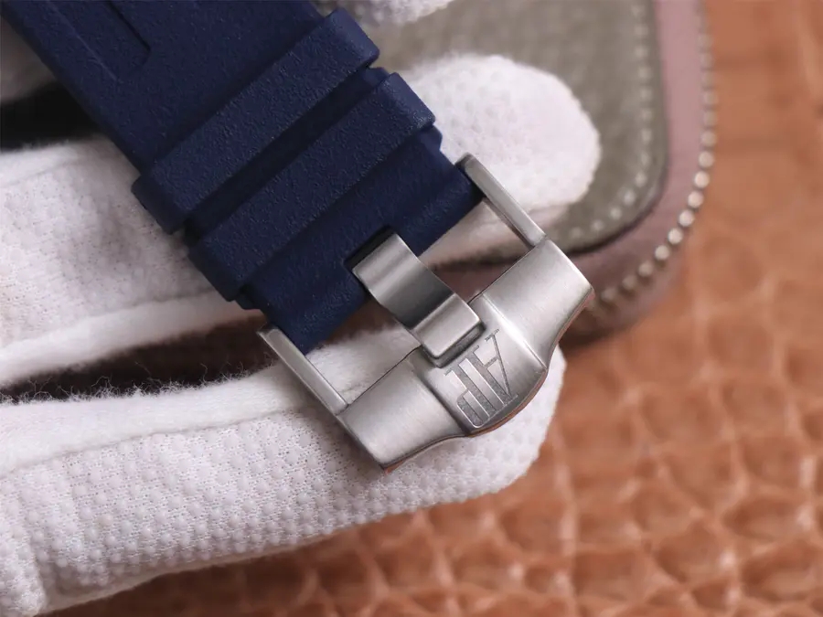 一比一高仿愛彼手錶價格圖片 tw廠愛彼皇家橡樹離岸型26703ST.OO.A027CA.01 藍莓￥3980-高仿錶