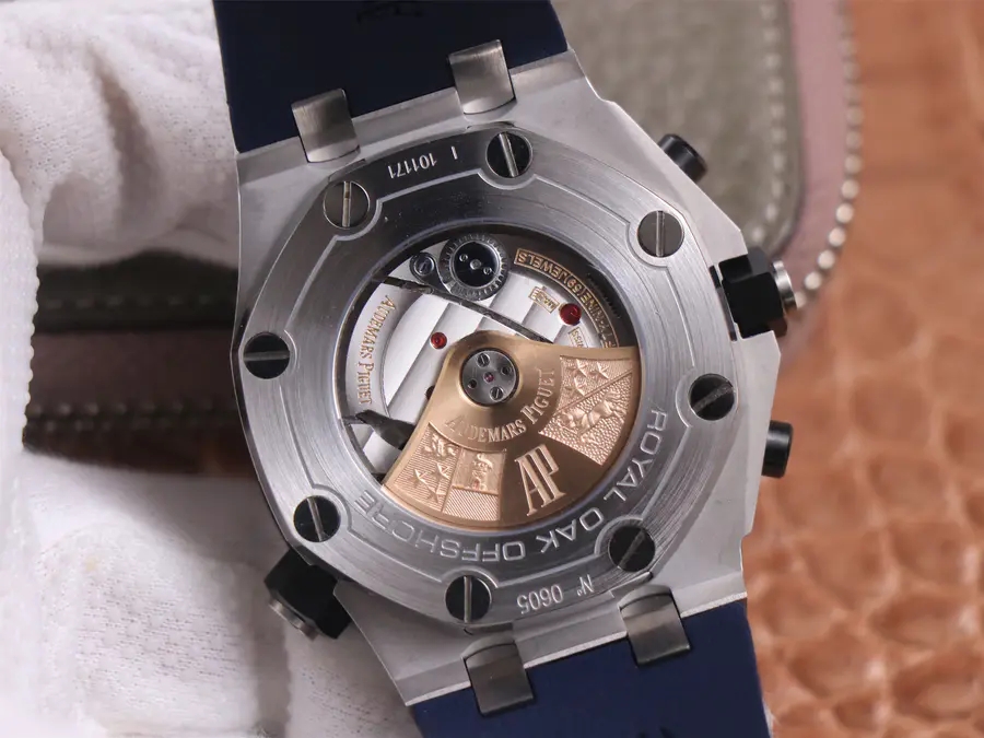 一比一高仿愛彼手錶價格圖片 tw廠愛彼皇家橡樹離岸型26703ST.OO.A027CA.01 藍莓￥3980-高仿錶