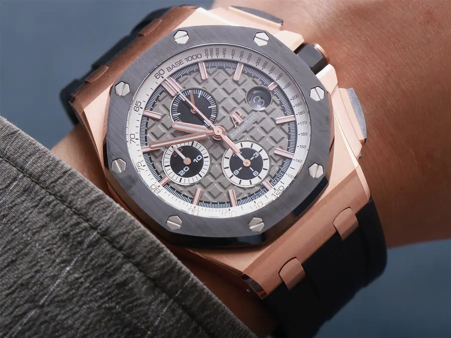 一比一高仿愛彼皇家橡樹價格 jf廠愛彼皇家橡樹離岸型26416RO.OO.A002CA.01￥4880-高仿錶