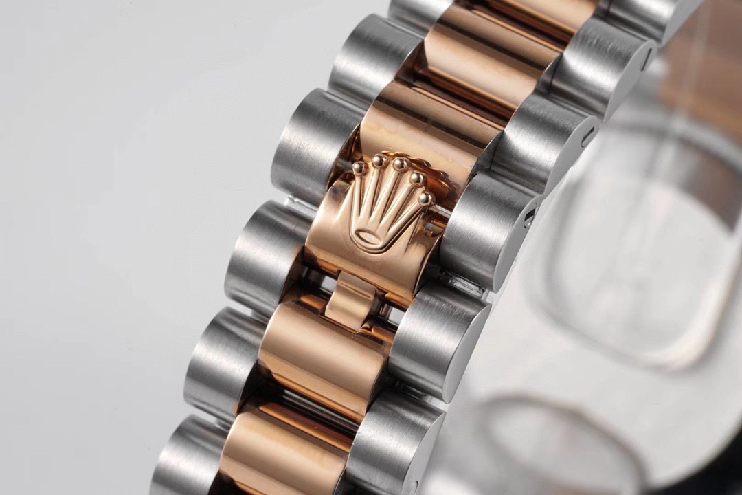 1比1復刻勞力士女裝手錶 gs勞力士日誌型 278271 間玫瑰金￥3180-高仿錶