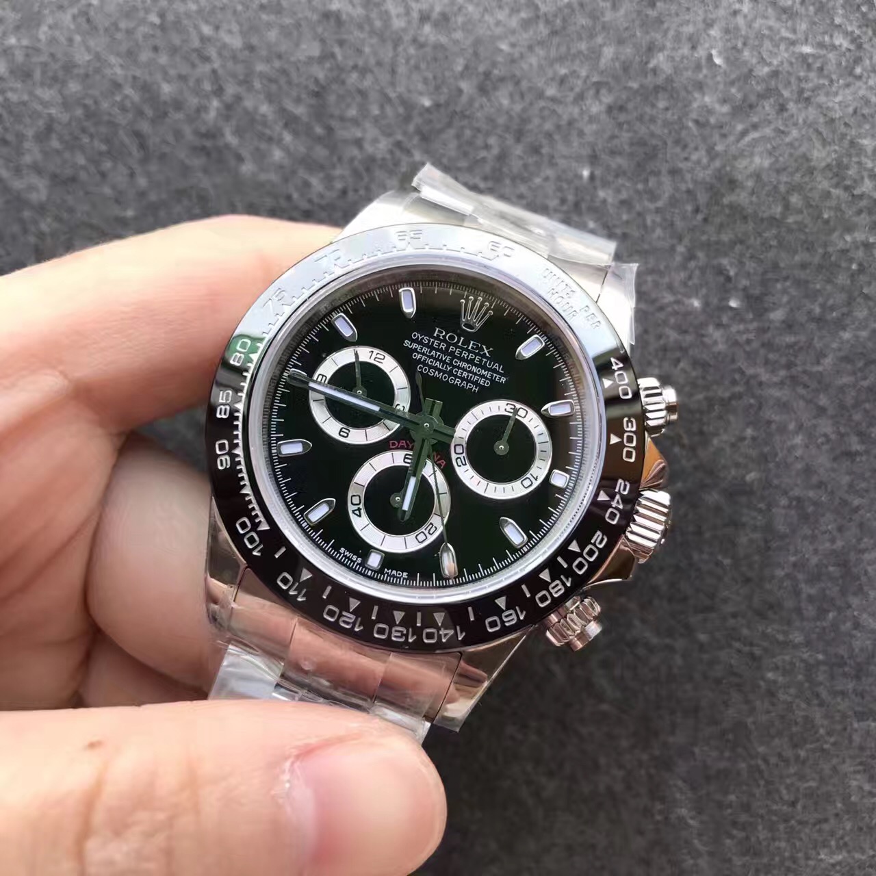 n廠勞力士迪通拿v6s版116500LN-78590款式：4130自動機械機芯,40毫米直徑，男士-高仿錶