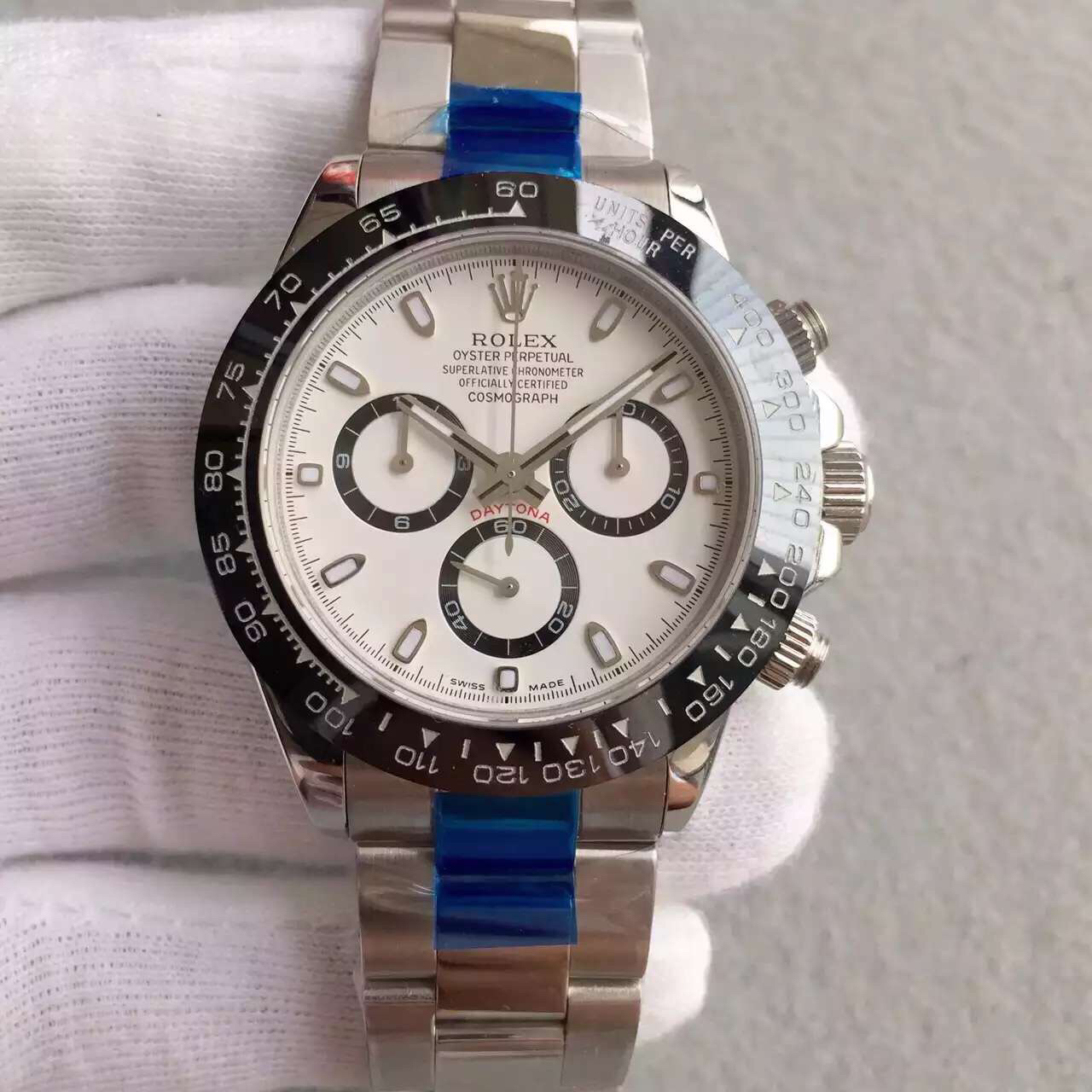 n廠勞力士迪通拿v6s版116500LN-78590款式：4130自動機械機芯,40毫米直徑，男士-高仿錶