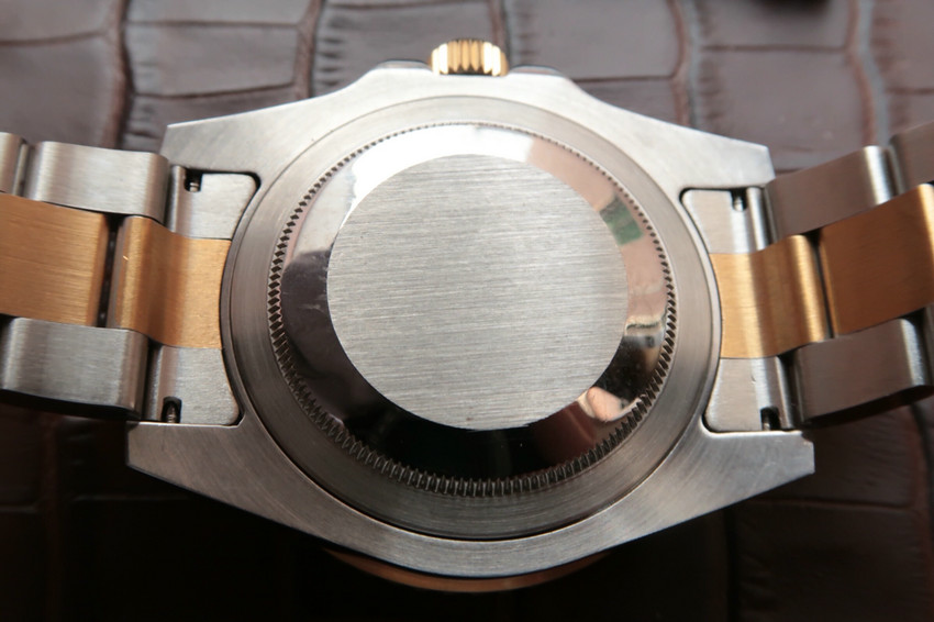 N廠一比一復刻包金勞力士116613LB-97203間金藍水鬼v7鑲鉆版-高仿錶