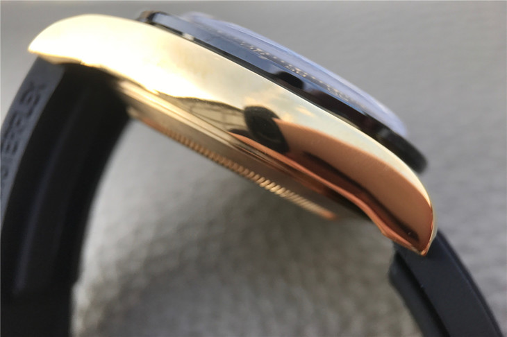 2017款勞力士迪通拿116518LN男士手錶18ct 黃金款 一比一復刻-高仿錶