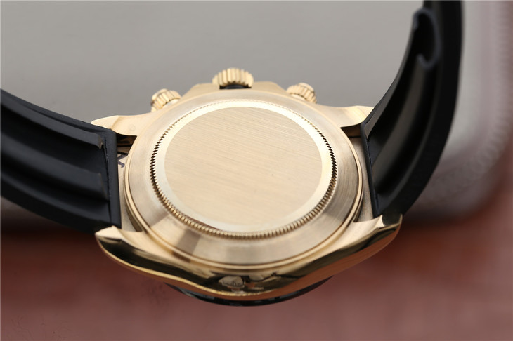 2017款勞力士迪通拿116518LN男士手錶18ct 黃金款 一比一復刻-高仿錶