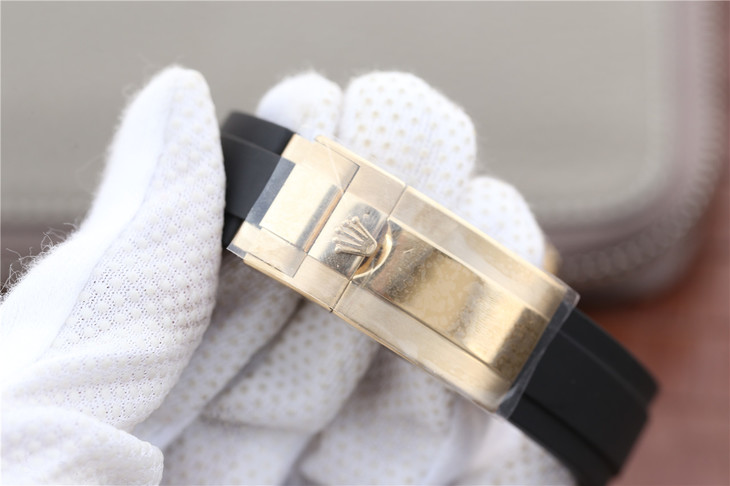 2017款勞力士迪通拿116518LN男士手錶18ct 黃金款 一比一復刻-高仿錶