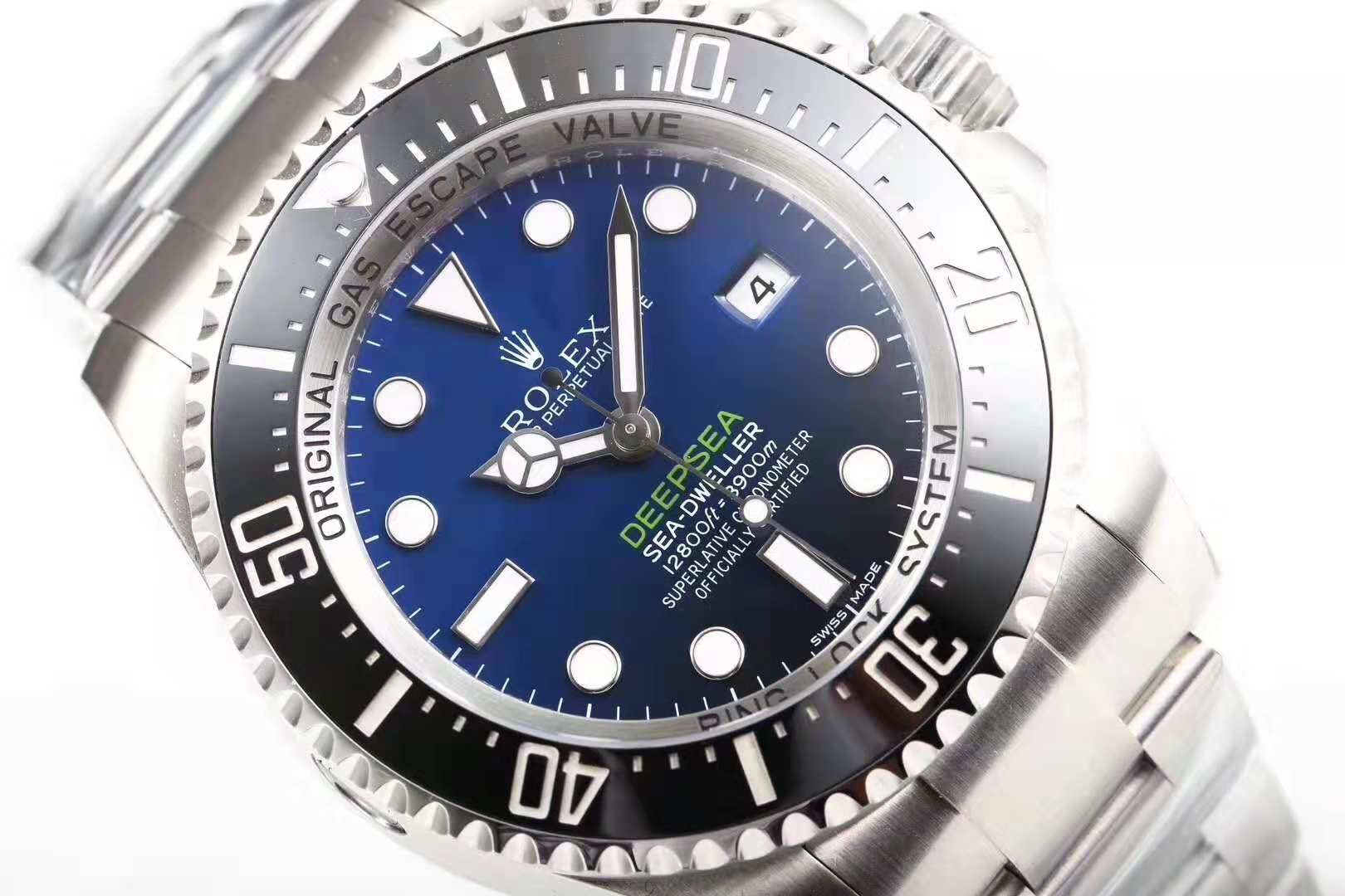 AR廠勞力士116660-98210漸變鬼王男士機械手錶 頂級復刻錶 一比一-高仿錶