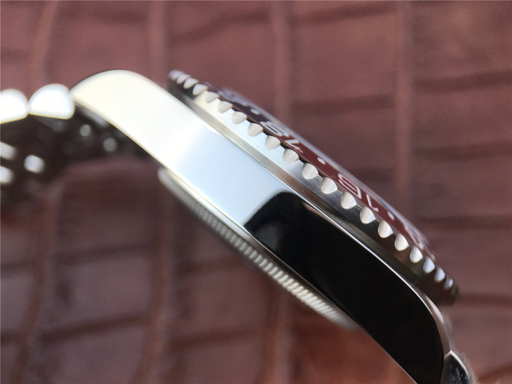 GM勞力士126710BLRO-0001可樂圈格林尼治二GMT Master ll男士機械手錶 -高仿錶