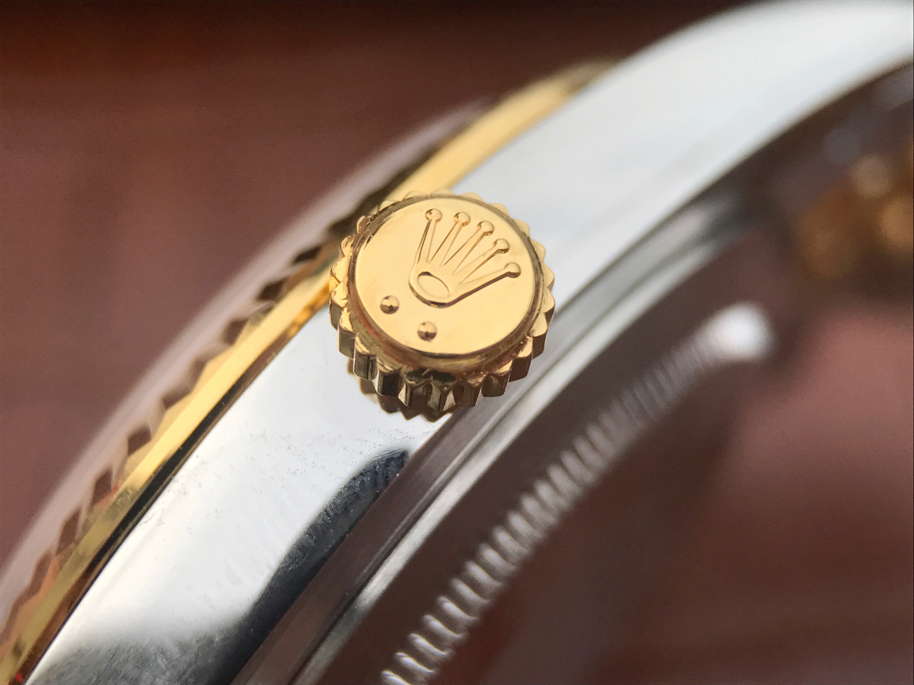 長榮廠復刻勞力士日誌型繫列126333男士機械手錶 18k包金一比一-高仿錶