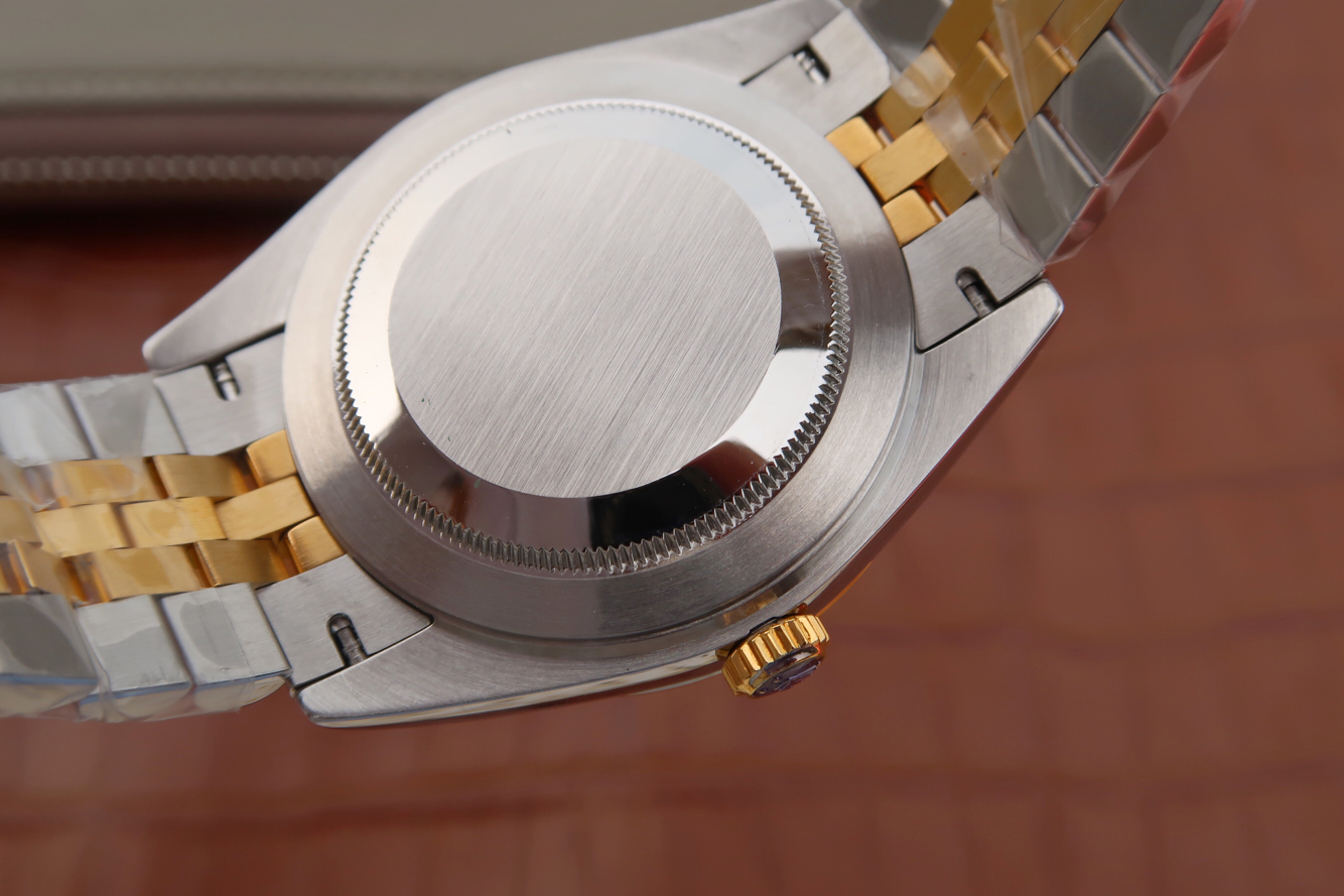 長榮廠復刻勞力士日誌型繫列126333男士機械手錶 18k包金一比一-高仿錶