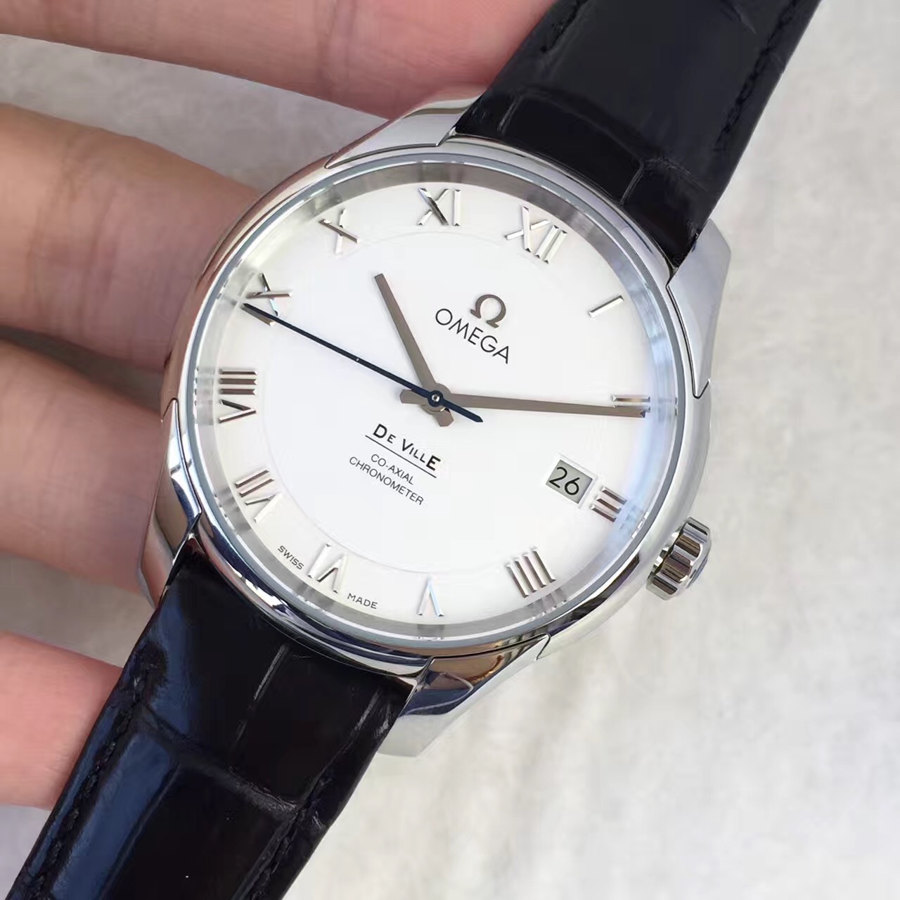 歐米茄復刻蝶飛繫列431.13.41.21.02.001機械男士一比一手錶-高仿錶