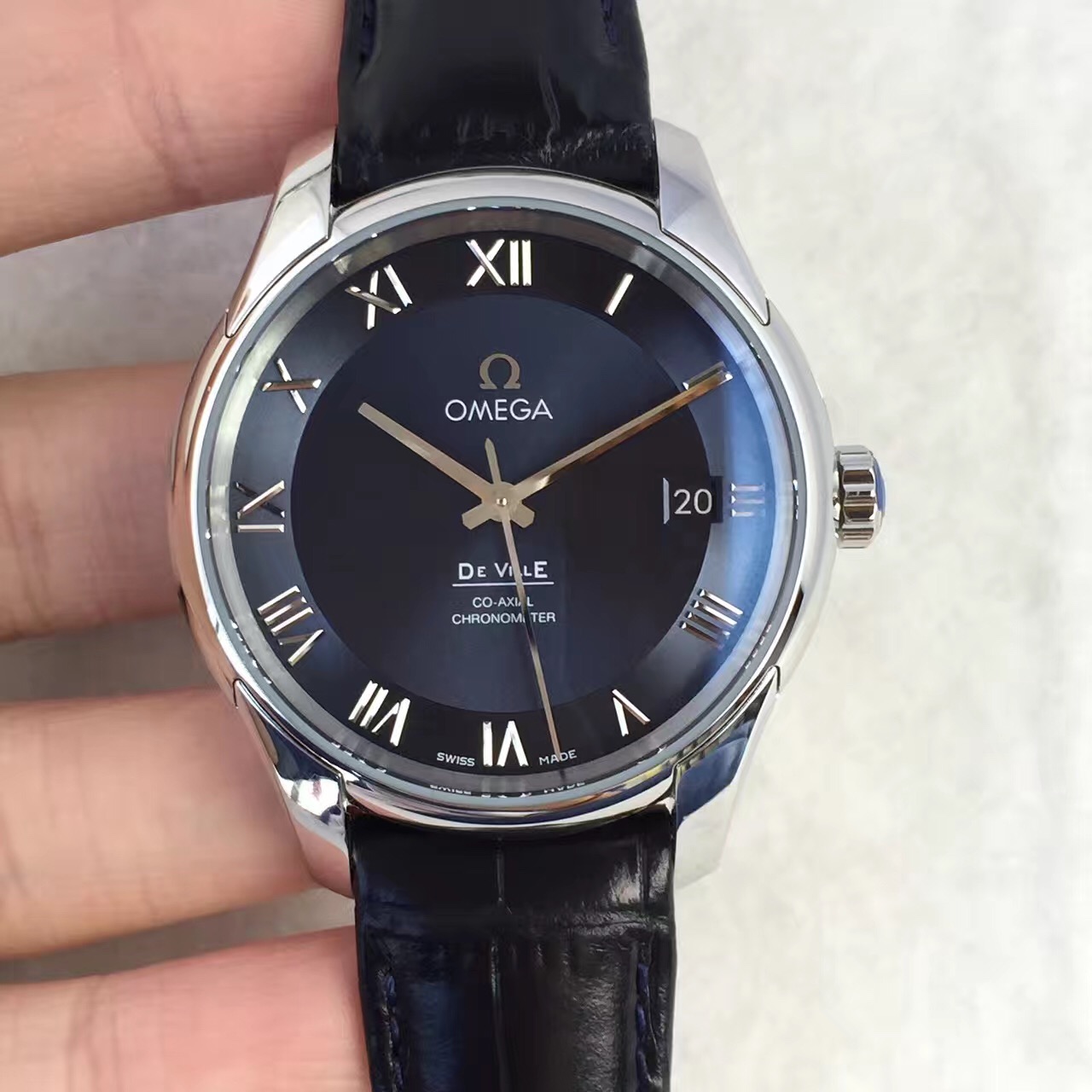 歐米茄復刻蝶飛繫列431.13.41.21.02.001機械男士一比一手錶-高仿錶