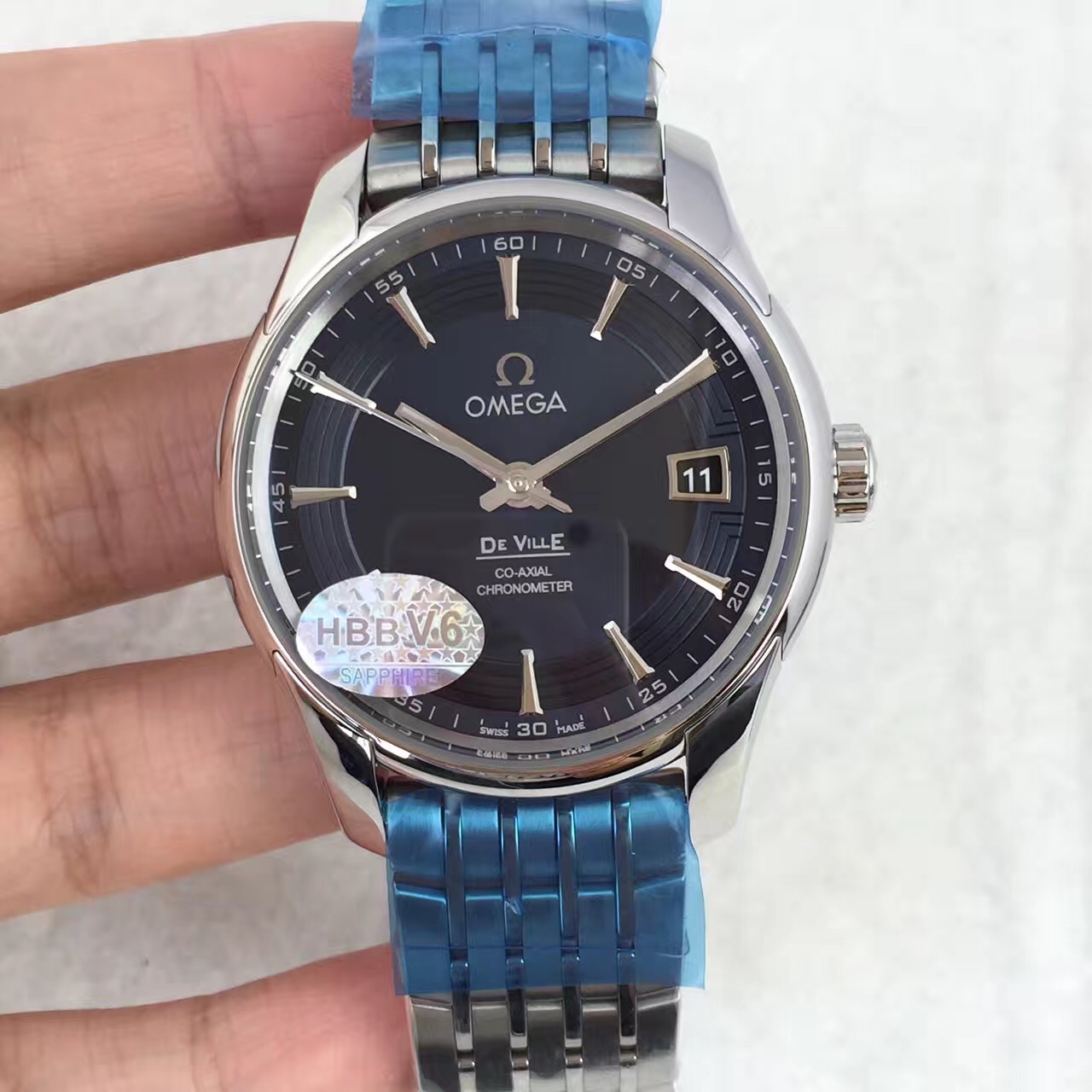 V6廠復刻歐米茄蝶飛繫列431.30.41.21.02.001一比一機械男錶側透-高仿錶