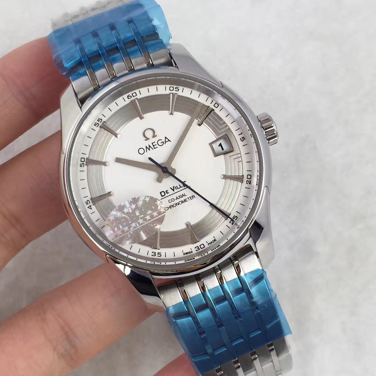 V6廠復刻歐米茄蝶飛繫列431.30.41.21.02.001一比一機械男錶側透-高仿錶