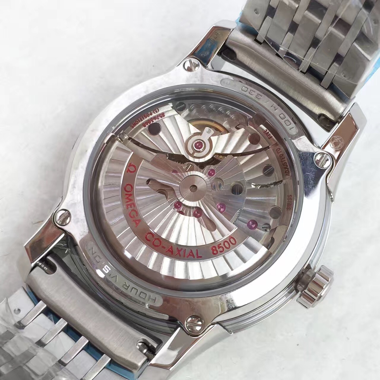 V6廠復刻歐米茄蝶飛繫列431.30.41.21.02.001一比一機械男錶側透-高仿錶