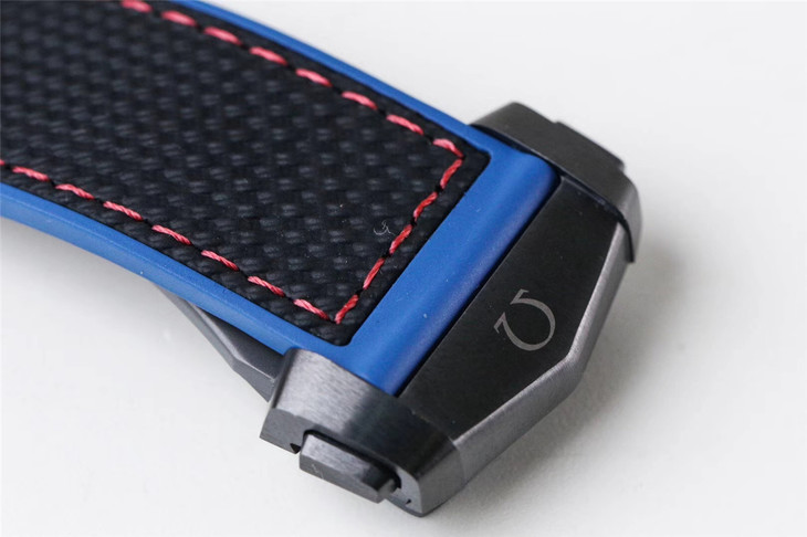 VS歐米茄復刻全黑陶瓷海洋宇宙600米男士腕錶-高仿錶