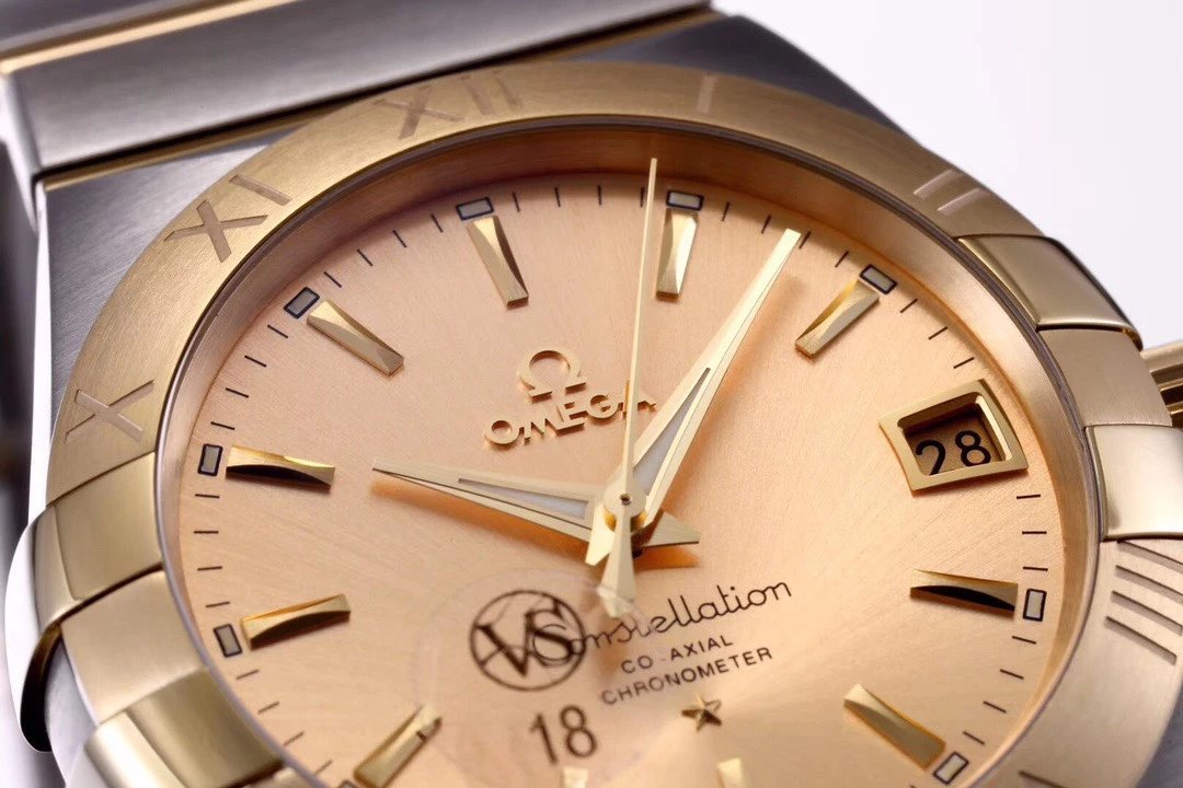 VS新品歐米茄123.20.38.21.08.001間金星座38mm 機芯唯一對版版本 認準自產85-高仿錶