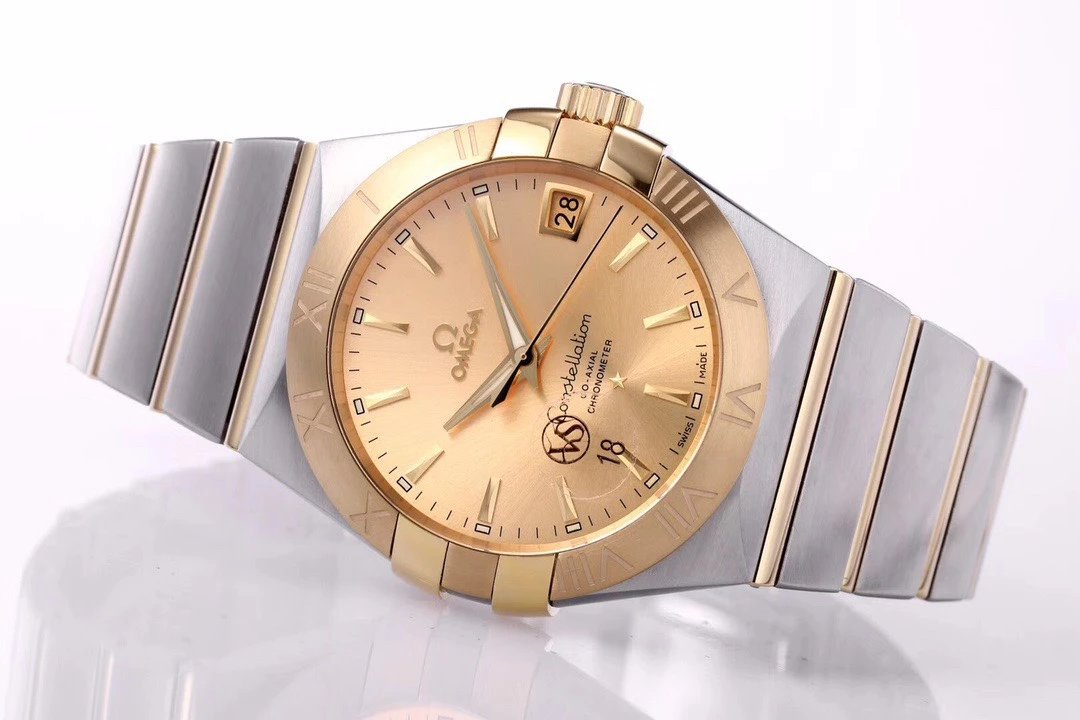 VS新品歐米茄123.20.38.21.08.001間金星座38mm 機芯唯一對版版本 認準自產85-高仿錶