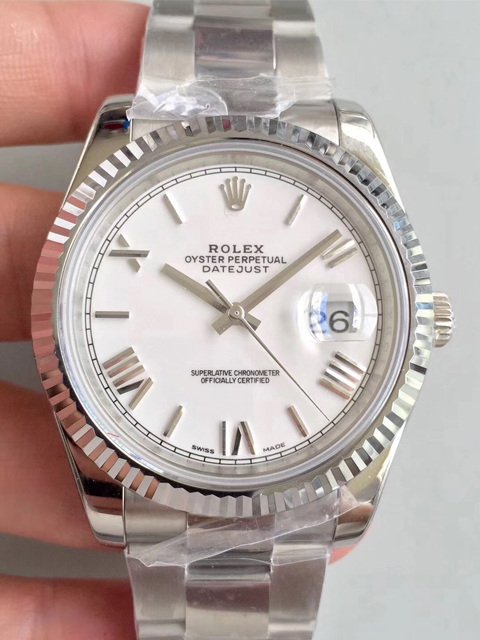 精仿表勞力士日誌型41 ew廠勞力士116334-高仿錶