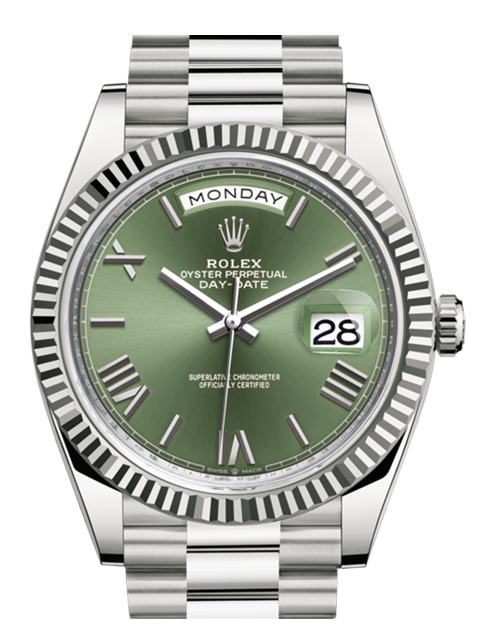 勞力士Day-Date腕錶 18k黃金或鉑金錶-高仿錶